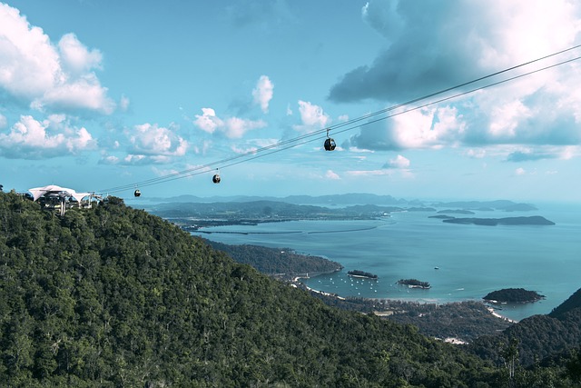 malaysia, langkawi, cable car